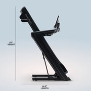 NordicTrack Commercial 1250: Folding Treadmill with Incline & Decline, 10 Smart HD Touchscreen, Bluetooth, Premium Features, iFIT Membership Required for Interactive Workouts, Streaming & More