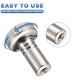 thumbnail image 4 of Perillas de Encendido de Lámpara On/Off 6 Pcs - Interruptores de Enroscar para Lámparas de Metal, Reemplazo de Perilla de Socket de Lámpara de Piso y Mesa, Plata, 4 of 6