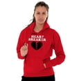 thumbnail image 4 of Heartbreaker Valentines Day Break Up Hoodie Sweatshirt Women Men Brisco Brands X, 4 of 6