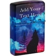 thumbnail image 4 of Zippo Lighter - Personalized Customize Message Engrave on Backside for 540 Wolf Design #49683, 4 of 6