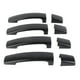 thumbnail image 2 of Cubierta de manija de puerta Exterior para coche, color negro brillante, 4 Uds., para Range Rover Sport Discovery 3 Freelander 2, 2 of 8
