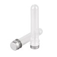 thumbnail image 4 of MasteelfCA 20pcs 40ml Clear Plastic Test Tubes PET Cylindrical Containers with Screw Caps for Science Experiments Snacks, 4 of 7