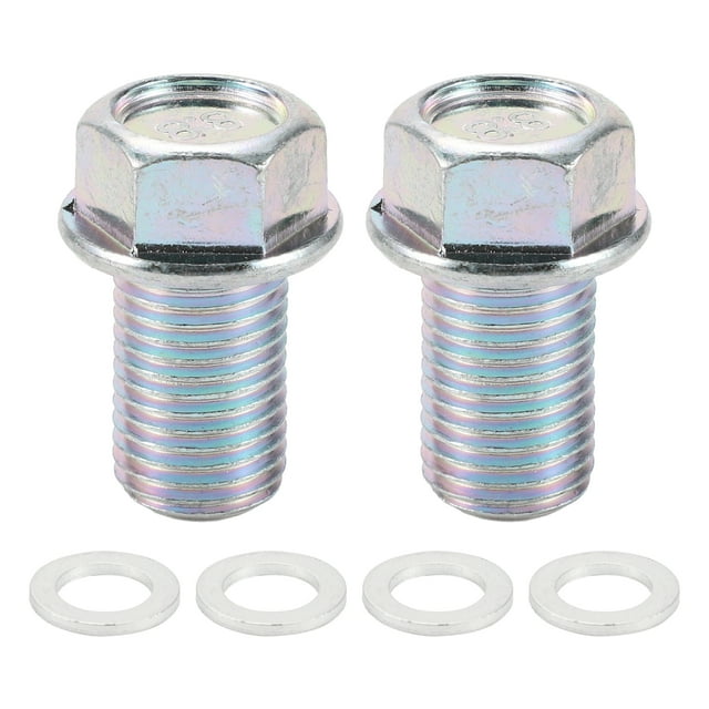 Unique Bargains 1 Set Oil Drain Plug for Mercedes-Benz C-Class E-Class GL-Class No.1119970330