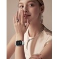 thumbnail image 7 of Wearlizer Stainless Steel Scrollwork Band Compatible with Apple Watch, Dressy Chain Bracelet for Women, 38/40/41/42/44/45/46/49mm, Series 11/10/9/8/7/6/5/4, SE, Ultra 11, 7 of 7