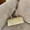 light yellow, variant on Cowhide Leather Women Doctor Baguette Bag, Shoulder Underarm Bag, Smooth Texture