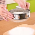 thumbnail image 2 of HBFAGFB Rustproof Stainless Steel Fine Mesh Flour Sieve for Baking, 40 Mesh, 2 of 3