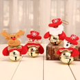 thumbnail image 4 of Árbol de Navidad de Papá Noel, accesorios de decoración colgante de muñeco de nieve de estilo caliente, adornos colgantes de campana para decoración de jardín y hogar, 1 ud., 4 of 4