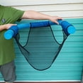 thumbnail image 3 of Almencla Floating Pool Noodle Mesh Chair Net for Swimming Seat Water Relaxation, Blue, 3 of 8