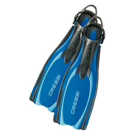 UPC: 0843607517317 | Cressi Reaction EBS Fins – Blue – Xs-S