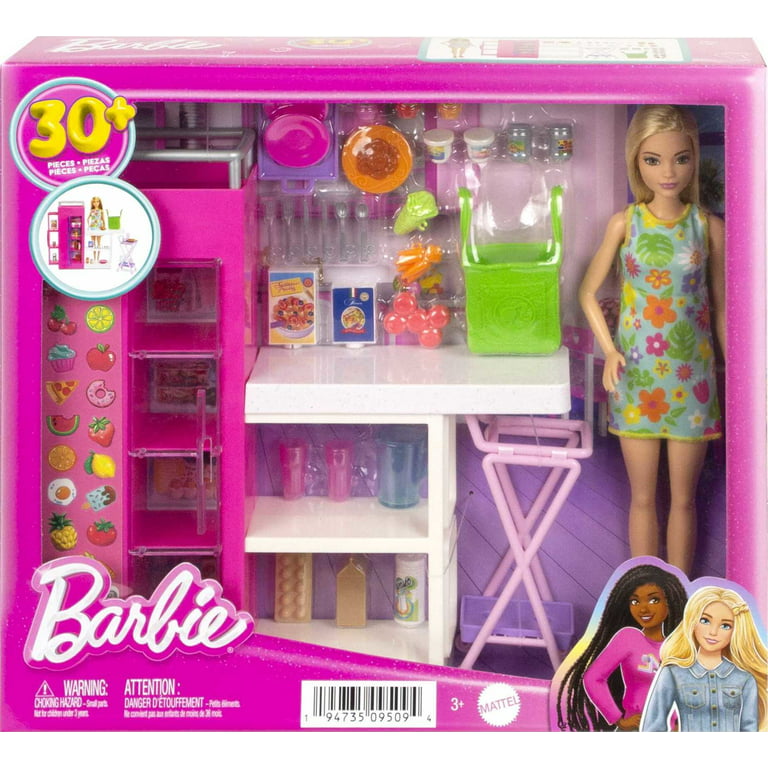 Barbie Doll And Ultimate Pantry Playset