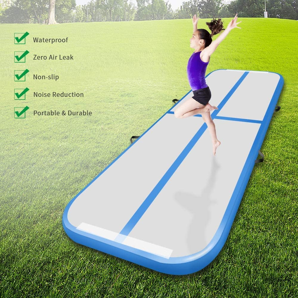 Pump 0.2M Airtrack Inflatable Air Track Floor Home Gymnastics Tumbling Mat GYM