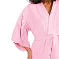 thumbnail image 2 of Bata Baño Plus Absorbente Tamaño Estándar Rosa Algodón Concord, 2 of 3