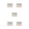 thumbnail image 1 of Justharion 25Pcs/Bag Thank You Gift Card Party Engagement Holiday Anniversary Invitations Greeting Envelop Label Appreciate Cards Type 3 5Set, 1 of 6