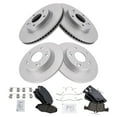 thumbnail image 2 of TRQ Front and Rear Brake Pad & Rotor Kit Brake Pads Brake Rotor Ceramic Premium G-Coated Fits Select 2020-2021 Honda Civic, 2 of 6