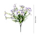 thumbnail image 3 of Simulación de flor artificial para decoración de bodas, hogar, oficina y fiestas, color púrpura, ramo de flores falsas de plástico de 38 cm., 3 of 6