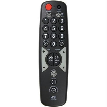One For All Oarh02b 2-device Universal Remote One For All Oarh02b 2-device Universal Remote
