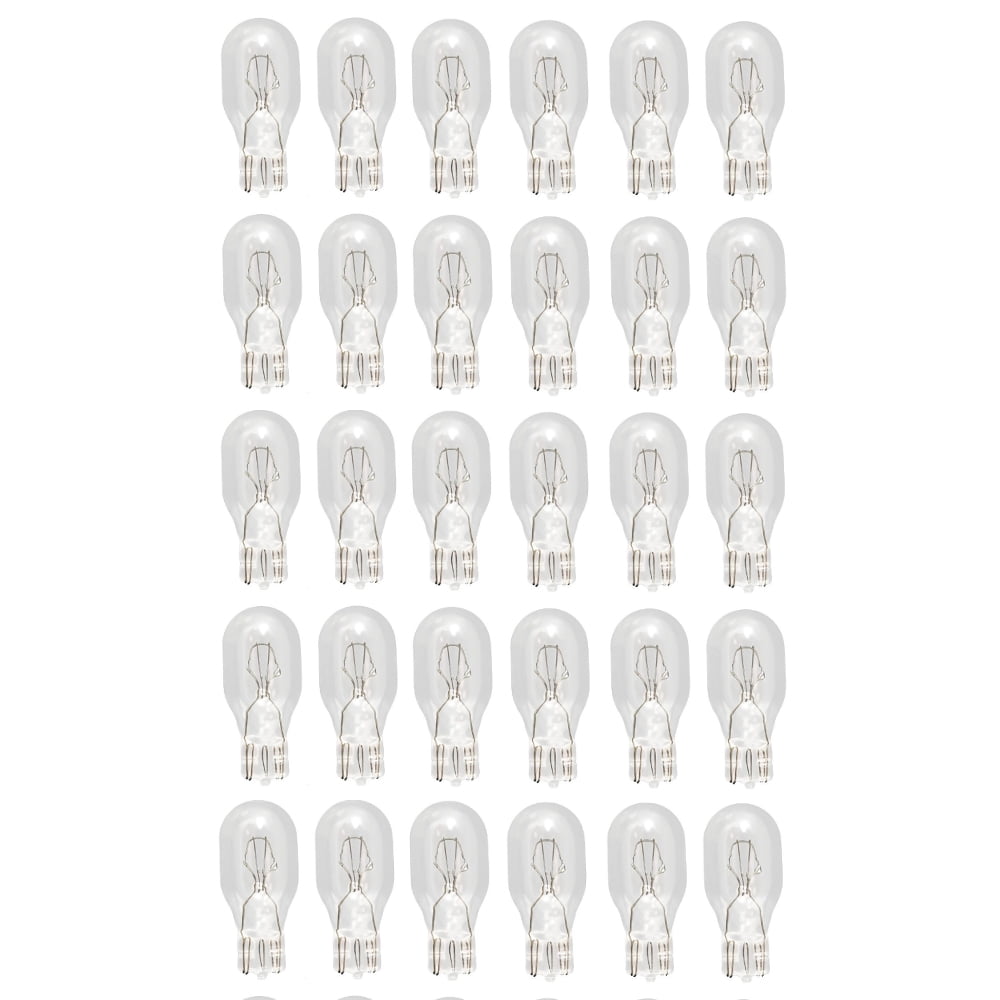 (Pack of 30) 921 Light Bulb Auto Car Miniature Replacement Lamp 12V