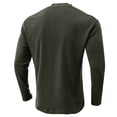 thumbnail image 4 of Fall Shirts for Men Autumn Winter New Leisure Sweater Long Sleeve Round-Neck Blouses & Shirts, 4 of 5