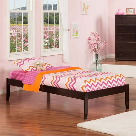 Atlantic Furniture Concord Twin XL Platform Bed in Espresso | Walmart