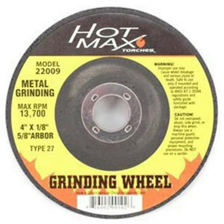 

4 x 0.25 in. Type 27 Metal Grinding Wheel