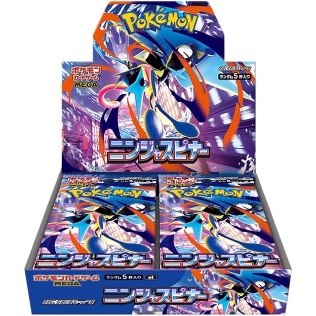 Pokemon Card Game MEGA Expansion Pack Ninja Spinner Booster Box (Japanese) - 30 Packs