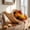 A23 Beige 11.02X7.28", variant on Beige Woven Wicker Cornucopia Basket, Thanksgiving Fall Centerpiece For Fruit Pumpkin, Reusable Harvest Decor For Table Home