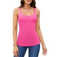 thumbnail image 4 of Charmo Lot de 2 Camisoles en Coton pour Femmes avec Soutien-Gorge Intégré, 4 of 6