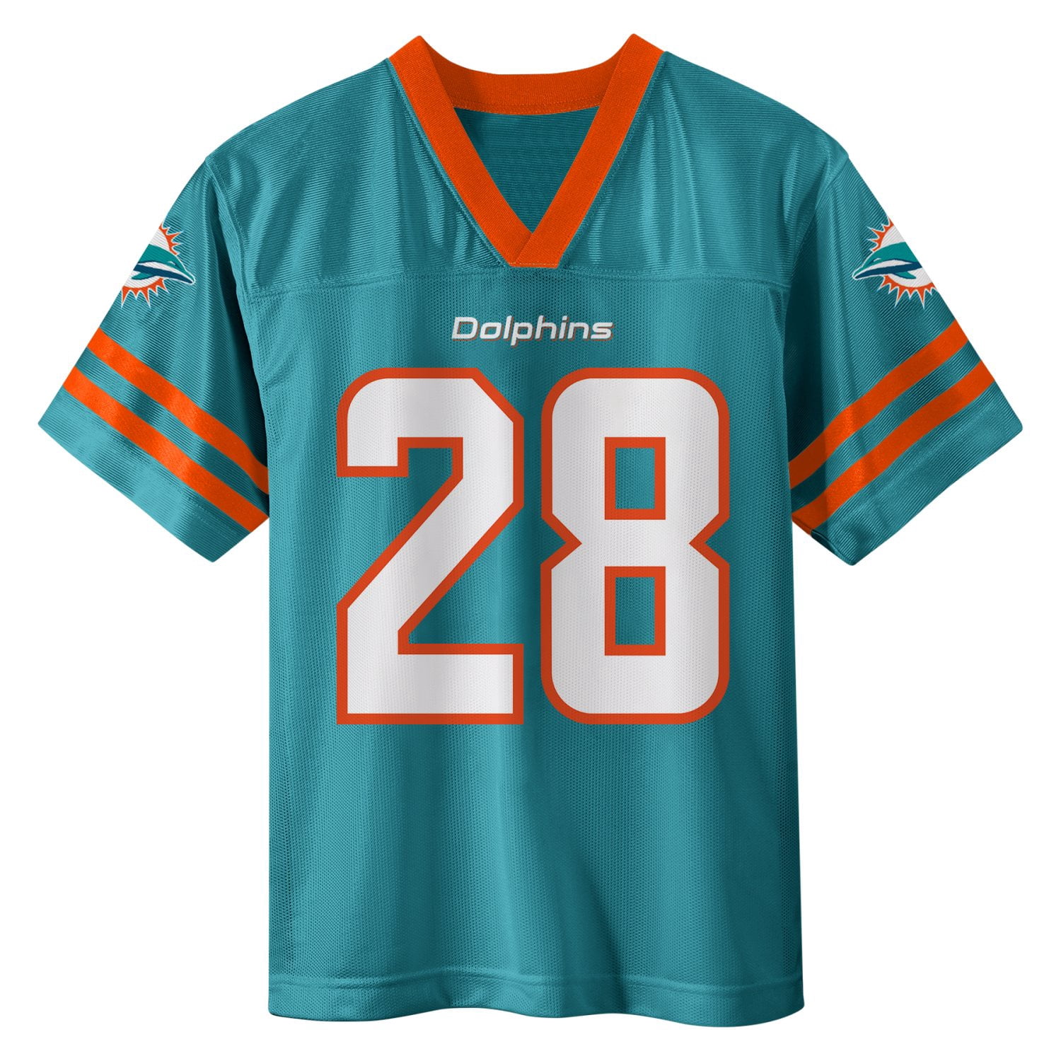 NFL Miami Dolphins Boys Sports Jerseys Game Day Fan Apparel - Achane
