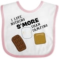 thumbnail image 3 of Inktastic I Love Nothing S'more Than Camping Boys or Girls Baby Bib, 3 of 4