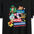 thumbnail image 3 of Disney - Another Day Of Being Awesome - Women's Oversized T-Shirt, 3 of 5