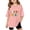 Pink-3, variant on LRen Kids Shirts Girls 10-12,Back To School Clothes for Girls Funny Graphic Summer Casual School Uniform Preppy Tees Short Sleeve Basic Tee