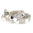 thumbnail image 3 of Rhinestone Banding,5 yard Hotfix Clear Rhinestone Crystal Chain Rhinestone Chain Breakthrough Technology, 3 of 5