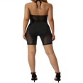 thumbnail image 4 of OUSITAID Combinaison Courte d'Été pour Femmes Col Halter Creux Bodycon Dos Nu Boxeur Sport, 4 of 6