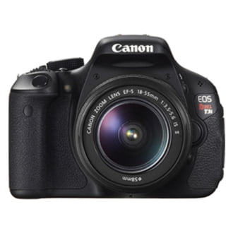 Canon EOS Rebel T3i 18 Megapixel Digital SLR Camera with Lens, 0.71