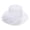 White, variant on CHENge Women's Organza Derby Hat Flower Wide Brim Fascinator Sun Hats for Women Wedding Tea Party Fancy Hat