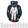 thumbnail image 2 of Space Explorer Adventure Set 3d Sweatshirts Hoodie Fashion Casual Personality Men's Women Street Hoodie Pullovers Long Sleeve Comfortable Top, 2 of 6