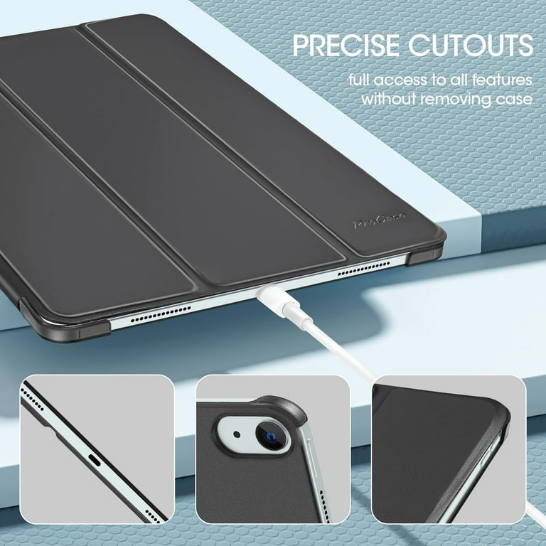 Procase iPad Air 13 Inch Case 2024, Lightweight Frosted Protective