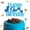 Blue, variant on Dog Cake Topper 1 - Gold Happy One Birthday Cake Topper Glitter, Let's Pawty Puppy Pet Dogs Boys or Girls Woof 1st Birthday Party Cake Decorations