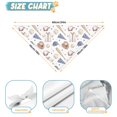 thumbnail image 6 of Dog Bandana 2 Pack,Baseball Uniform Pattern Bandanas for Dogs,Cat Bandana,Small/ Large Dog Bandana 2 Size,Dog Bandanas, 6 of 6