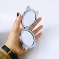thumbnail image 5 of Kids' DIY Diamond Painting Mirror Kit - Foldable Dual-Sided Smiling Cat Design with Embellished Craft Tools, Safe & Durable Children's Creative Activity Toy for Artistic Fun, Includes Complete Tool, 5 of 5