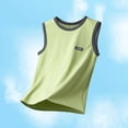 thumbnail image 4 of Freshbabe Kids Solid Athletic Mesh Tank Tops, Quick Dry Breathable Tops for Boys Girls, Sports Shirts for Summer Activities,，Size 5-17, 4 of 9