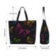 thumbnail image 5 of Balery Butterfly Bolsa Tote Estilo Estético con Cremalleras, Bolsa de Hombro, Bolsa de Compras Grande y Plegable, 5 of 8