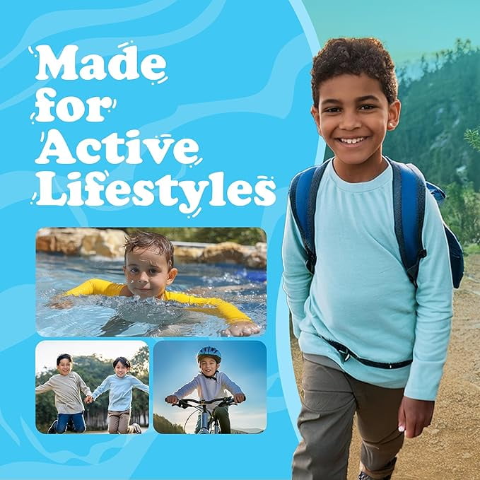 Boys uv swim tops hot sale
