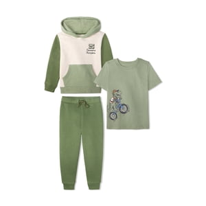 Garanimals Baby & Toddler Boy 3-Piece Outfit Set