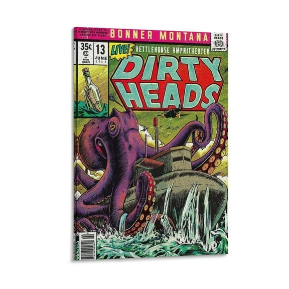 Dirty Heads Canvas Poster Wall Decorative Art Painting Living Room Bedroom Decoration Gift
