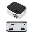 thumbnail image 3 of Mini proyector negro blanco HD 1080P proyector de cine en casa portátil al aire libre para teléfono inteligente tableta portátil TV Stick enchufe del Reino Unido 100-240V, 3 of 9