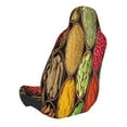 thumbnail image 3 of JUNZAN Spices And Herbs Pattern Seat Covers,Universal Fit Sedans,Cars,Vans,SUV,Truck, 3 of 6