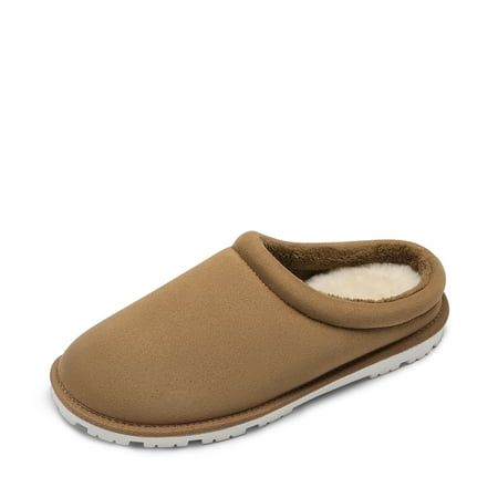

Dream Pairs Mens House Slippers Slip on Bedroom House Shoes SDSL2230M TAN Size 7