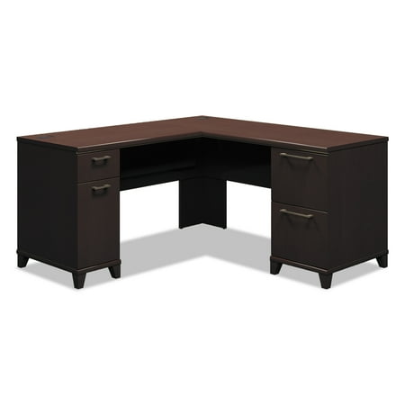 - Bush Enterprise Collection 60W x 60D L-Desk, Mocha Cherry (Box 2 of 2)