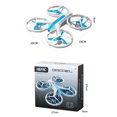 thumbnail image 6 of Holloyiver Mini Drone for Kids and Adult, LED RC Quadcopter Indoor Drone with Dual Camera, Light Switch, 360° Flip, Fly Back, Propeller Full Protect, Intelligent Hovering Gifts Toys for Boys, Girls, 6 of 7